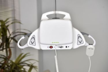 Handicare Portable Ceiling Lift - Savaria Overhead Patient Lift System for Home or Hospital Use
